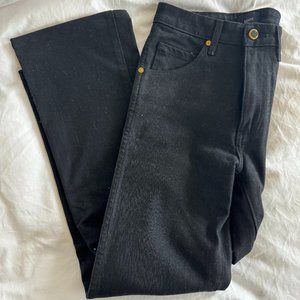 Khaite Vivian jeans, black, size 27